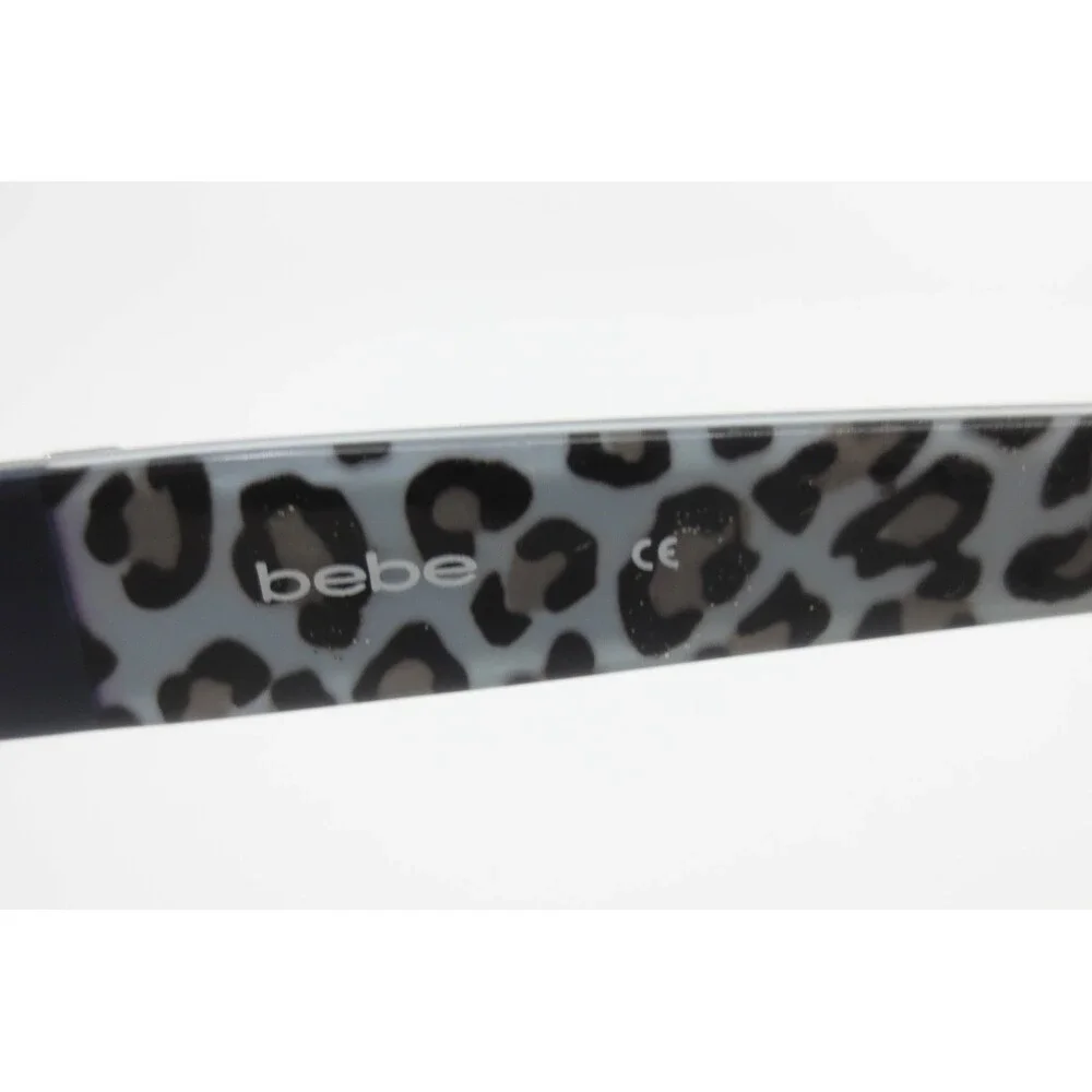 Bebe Luvah Grrrl BB5089 Midnight Blue Leopard Print Eyeglasses Frames 51-17-135